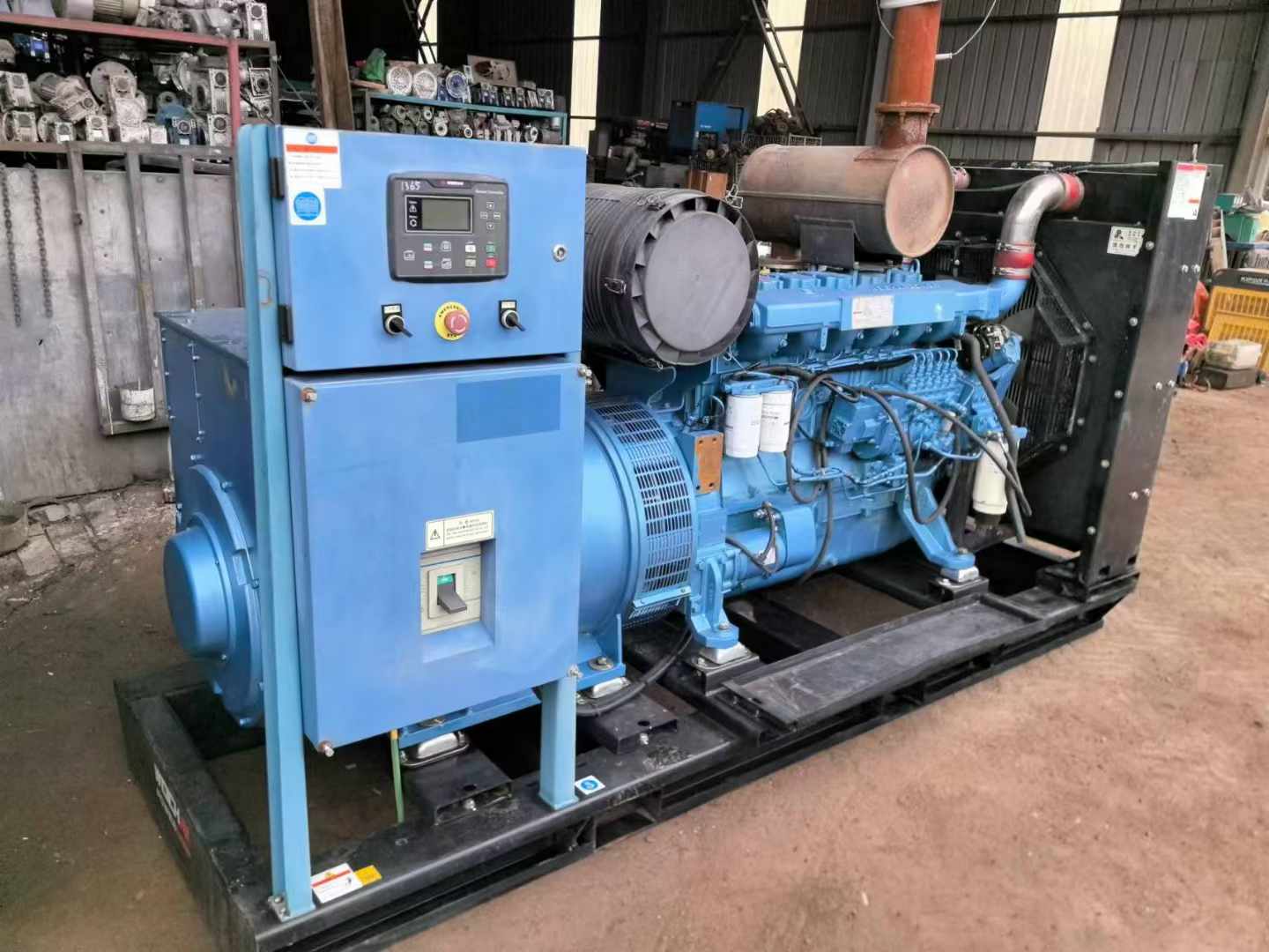 新平500kW 柴油发电机组可带动设备功率的计算公式是什么？
