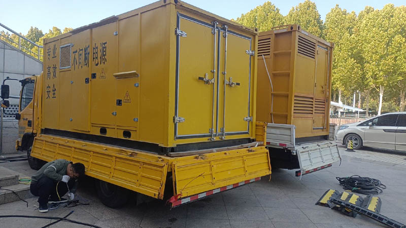 新平柴油发电机组和UPS电源配合使用时的注意事项